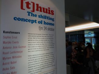 (T)Huis- the shifting concept of home @ CBK Zuidoost