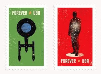 Star Trek, de postzegels