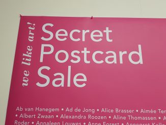 We Like Art - Secret Postcard Sale