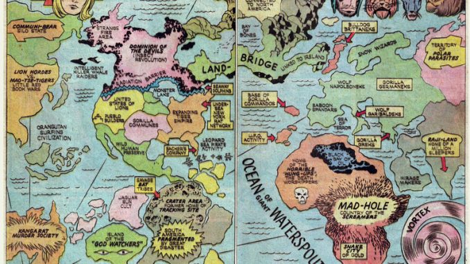 Comic Book Cartography